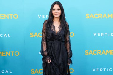 Amerikalı aktris Tristin Mays, 7 Nisan 2025 'te Los Angeles, Kaliforniya, ABD' deki Vista Tiyatrosu 'nda düzenlenen Dikey Eğlence' nin Sacramento 'sunun Los Angeles özel gösterimine geldi..