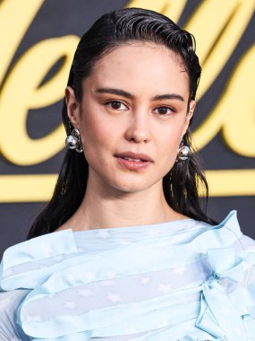 Avustralyalı aktris ve eski model Courtney Eaton, 10 Nisan 2025 tarihinde Şaban Medya Merkezi 'ndeki Wolf Theatre' da düzenlenen 'YellowJackets' 3.