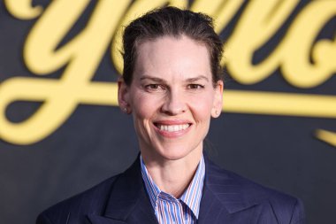 Hilary Swank, Şaban Medya Merkezi 'ndeki Wolf Tiyatrosu' nda 10 Nisan 2025 'te Kuzey Hollywood, Los Angeles, Kaliforniya, ABD' de düzenlenen 'YellowJackets' 3..