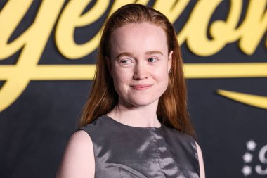 Avustralyalı aktör ve oyun yazarı Liv Hewson, Televizyon Sanatları ve Bilimleri Akademisi 'ndeki Wolf Theatre' da 10 Nisan 2025 tarihinde düzenlenen 'YellowJackets' 3.