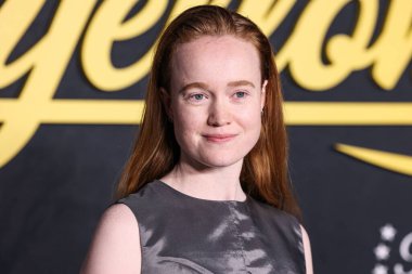 Avustralyalı aktör ve oyun yazarı Liv Hewson, Televizyon Sanatları ve Bilimleri Akademisi 'ndeki Wolf Theatre' da 10 Nisan 2025 tarihinde düzenlenen 'YellowJackets' 3.