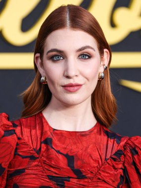 Kanadalı aktris Sophie Nelisse (Sophie Nlisse), Televizyon Sanatları ve Bilimleri Akademisi 'ndeki Wolf Theatre' da 10 Nisan 2025 tarihinde düzenlenen Showtime 'ın 