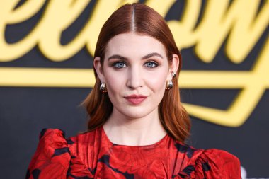 Kanadalı aktris Sophie Nelisse (Sophie Nlisse), Televizyon Sanatları ve Bilimleri Akademisi 'ndeki Wolf Theatre' da 10 Nisan 2025 tarihinde düzenlenen Showtime 'ın 