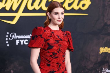 Kanadalı aktris Sophie Nelisse (Sophie Nlisse), Televizyon Sanatları ve Bilimleri Akademisi 'ndeki Wolf Theatre' da 10 Nisan 2025 tarihinde düzenlenen Showtime 'ın 