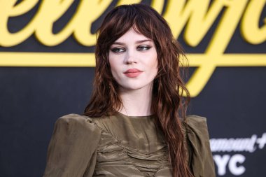 Sophie Thatcher, Şaban Medya Merkezi 'ndeki Wolf Tiyatrosu' nda 10 Nisan 2025 'te Kuzey Hollywood, Los Angeles, Kaliforniya, ABD' de düzenlenen 'YellowJackets' 3.. 