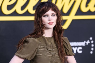 Sophie Thatcher, Şaban Medya Merkezi 'ndeki Wolf Tiyatrosu' nda 10 Nisan 2025 'te Kuzey Hollywood, Los Angeles, Kaliforniya, ABD' de düzenlenen 'YellowJackets' 3.. 