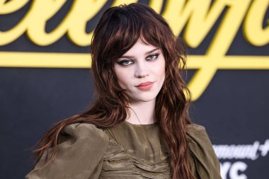 Sophie Thatcher, Şaban Medya Merkezi 'ndeki Wolf Tiyatrosu' nda 10 Nisan 2025 'te Kuzey Hollywood, Los Angeles, Kaliforniya, ABD' de düzenlenen 'YellowJackets' 3.. 