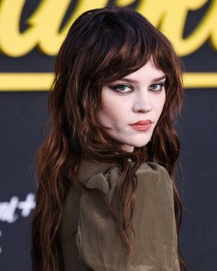 Sophie Thatcher, Şaban Medya Merkezi 'ndeki Wolf Tiyatrosu' nda 10 Nisan 2025 'te Kuzey Hollywood, Los Angeles, Kaliforniya, ABD' de düzenlenen 'YellowJackets' 3.. 