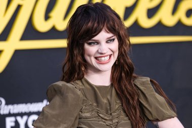 Sophie Thatcher, Şaban Medya Merkezi 'ndeki Wolf Tiyatrosu' nda 10 Nisan 2025 'te Kuzey Hollywood, Los Angeles, Kaliforniya, ABD' de düzenlenen 'YellowJackets' 3.. 