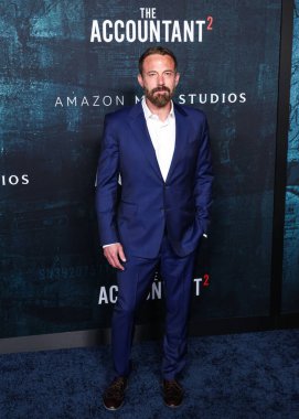 Amerikalı aktör Ben Affleck, 16 Nisan 2025 'te Hollywood, Los Angeles, Kaliforniya, ABD' deki TCL Çin Tiyatrosu IMAX 'te düzenlenen' The Accountant 2 'adlı Amazon MGM Stüdyolarının Los Angeles prömiyerine geldi..