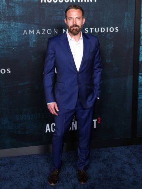 Amerikalı aktör Ben Affleck, 16 Nisan 2025 'te Hollywood, Los Angeles, Kaliforniya, ABD' deki TCL Çin Tiyatrosu IMAX 'te düzenlenen' The Accountant 2 'adlı Amazon MGM Stüdyolarının Los Angeles prömiyerine geldi..
