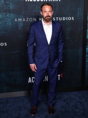 Amerikalı aktör Ben Affleck, 16 Nisan 2025 'te Hollywood, Los Angeles, Kaliforniya, ABD' deki TCL Çin Tiyatrosu IMAX 'te düzenlenen' The Accountant 2 'adlı Amazon MGM Stüdyolarının Los Angeles prömiyerine geldi..              