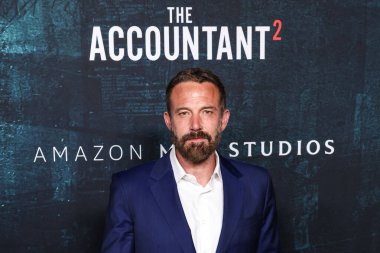 Amerikalı aktör Ben Affleck, 16 Nisan 2025 'te Hollywood, Los Angeles, Kaliforniya, ABD' deki TCL Çin Tiyatrosu IMAX 'te düzenlenen' The Accountant 2 'adlı Amazon MGM Stüdyolarının Los Angeles prömiyerine geldi..              