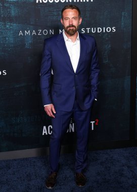 Amerikalı aktör Ben Affleck, 16 Nisan 2025 'te Hollywood, Los Angeles, Kaliforniya, ABD' deki TCL Çin Tiyatrosu IMAX 'te düzenlenen' The Accountant 2 'adlı Amazon MGM Stüdyolarının Los Angeles prömiyerine geldi..              