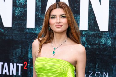 Amerikalı-Meksikalı aktris Blanca Blanco, 16 Nisan 2025 'te Hollywood, Los Angeles, Kaliforniya, ABD' deki TCL Çin Tiyatrosu IMAX 'te düzenlenen' The Accountant 2 'adlı Amazon MGM Stüdyolarının Los Angeles Premiere' ine geldi..