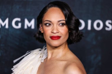 İngiliz-Amerikan aktris Cynthia Addai-Robinson, 16 Nisan 2025 'te Hollywood, Los Angeles, Kaliforniya, ABD' de bulunan TCL Çin Tiyatrosu IMAX 'te düzenlenen' The Accountant 2 'adlı Amazon MGM Stüdyolarının Los Angeles Premiere' ine geldi..       