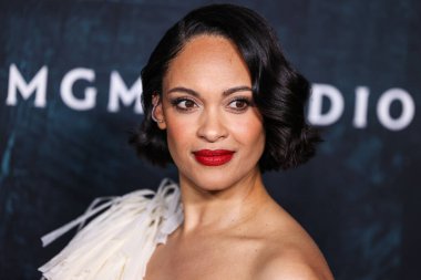 İngiliz-Amerikan aktris Cynthia Addai-Robinson, 16 Nisan 2025 'te Hollywood, Los Angeles, Kaliforniya, ABD' de bulunan TCL Çin Tiyatrosu IMAX 'te düzenlenen' The Accountant 2 'adlı Amazon MGM Stüdyolarının Los Angeles Premiere' ine geldi..       