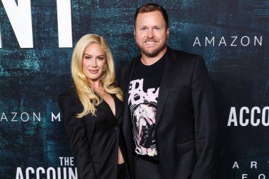 Heidi Montag ve kocası Spencer Pratt, 16 Nisan 2025 'te Hollywood, Los Angeles, Kaliforniya, ABD' de bulunan TCL Çin Tiyatrosu IMAX 'te düzenlenen' The Accountant 2 'adlı Amazon MGM Stüdyolarının Los Angeles Premiere' ine geldiler..