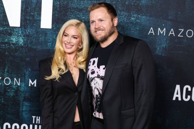 Heidi Montag ve kocası Spencer Pratt, 16 Nisan 2025 'te Hollywood, Los Angeles, Kaliforniya, ABD' de bulunan TCL Çin Tiyatrosu IMAX 'te düzenlenen' The Accountant 2 'adlı Amazon MGM Stüdyolarının Los Angeles Premiere' ine geldiler..