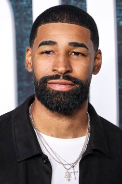 Haitili-Amerikalı profesyonel basketbolcu Jeff Coby, 16 Nisan 2025 'te Hollywood, Los Angeles, Kaliforniya, ABD' de bulunan TCL Çin Tiyatrosu IMAX 'te düzenlenen' The Accountant 2 'adlı Amazon MGM Stüdyolarının Los Angeles Premiere' ine geldi..