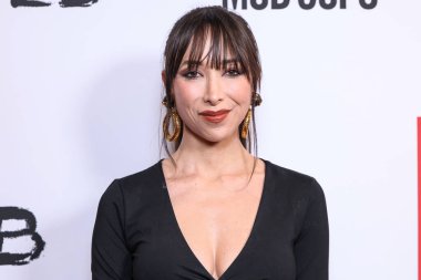 Ana Maria Perez, 23 Nisan 2025 'te Hollywood, Los Angeles, Kaliforniya, ABD' deki Harmony Gold Tiyatrosu 'nda düzenlenen Lionsgate' in 'Mafya Polisleri' nin Los Angeles prömiyerine geldi..   