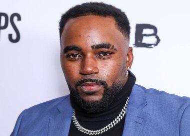 Chimechi Oparanozie, 23 Nisan 2025 'te Hollywood, Los Angeles, Kaliforniya, ABD' deki Harmony Gold Tiyatrosu 'nda düzenlenen Lionsgate' in 'Mafya Polisleri' nin Los Angeles galasına geldi.. 