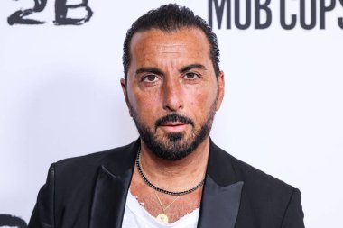 Danny A. Abeckaser 23 Nisan 2025 'te Hollywood, Los Angeles, Kaliforniya, ABD' deki Harmony Gold Tiyatrosu 'nda düzenlenen Lionsgate' in 'Mafya Polisleri' nin Los Angeles prömiyerine geldi..