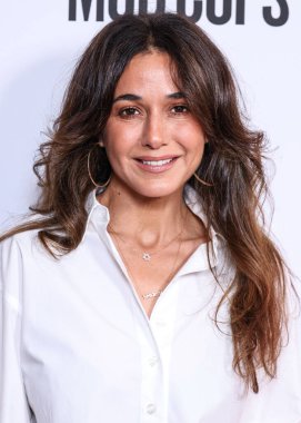 Kanadalı aktris Emmanuelle Chriqui, 23 Nisan 2025 'te Hollywood, Los Angeles, Kaliforniya, ABD' deki Harmony Gold Tiyatrosu 'nda düzenlenen Lionsgate' in 
