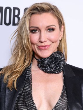Amerikalı aktris Katie Cassidy, 23 Nisan 2025 'te Hollywood, Los Angeles, Kaliforniya, ABD' deki Harmony Gold Tiyatrosu 'nda düzenlenen Lionsgate' in 