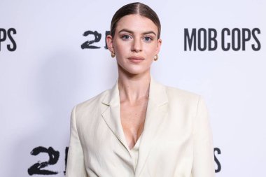 Sara Croce 23 Nisan 2025 'te Hollywood, Los Angeles, Kaliforniya, ABD' deki Harmony Gold Tiyatrosu 'nda düzenlenen Lionsgate' in 