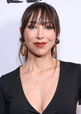 Ana Maria Perez, 23 Nisan 2025 'te Hollywood, Los Angeles, Kaliforniya, ABD' deki Harmony Gold Tiyatrosu 'nda düzenlenen Lionsgate' in 'Mafya Polisleri' nin Los Angeles prömiyerine geldi..   