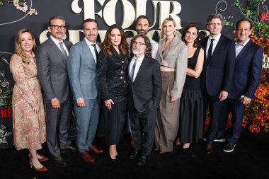 Lang Fisher, Steve Carell, Will Forte, Tina Fey, Jeff Richmond, Marco Calvani, Kerri Kenney-Silver, Tracey Wigfield, Eric Gurian ve David Miner, The Four Seasons 'un ilk sezonuna 24 Nisan 2025' te LA, CA