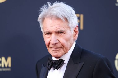Amerikalı aktör ve yapımcı Harrison Ford, 26 Nisan 2025 tarihinde Dolby Tiyatrosu 'nda düzenlenen 50. Yıllık AFI (Amerikan Film Enstitüsü) Yaşam Boyu Başarı Ödülü' ne ulaştı..