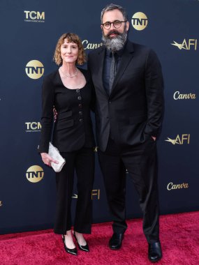 Jerusha Hess ve eşi Jared Hess, 26 Nisan 2025 'te Hollywood, Los Angeles, Kaliforniya, ABD' de düzenlenen Dolby Tiyatrosu 'nda düzenlenen 2025 sayılı Yaşam Boyu Başarı Ödülü' ne geldiler.. 