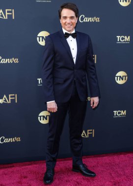 Amerikalı aktör, yönetmen ve yapımcı Ralph Macchio, 26 Nisan 2025 tarihinde Hollywood, Los Angeles, Kaliforniya, ABD 'de düzenlenen Dolby Tiyatrosu' nda düzenlenen 2025 tarihli AFI Yaşam Başarı Ödülü 'ne ulaştı..