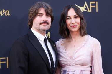 Robert Coppola Schwartzman ve Gia Coppola, 26 Nisan 2025 tarihinde Hollywood, Los Angeles, Kaliforniya 'da düzenlenen Dolby Tiyatrosu' nda düzenlenen 2025 sayılı Yaşam Boyu Başarı Ödülü 'ne geldiler.