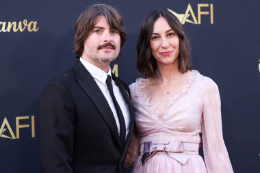 Robert Coppola Schwartzman ve Gia Coppola, 26 Nisan 2025 tarihinde Hollywood, Los Angeles, Kaliforniya 'da düzenlenen Dolby Tiyatrosu' nda düzenlenen 2025 sayılı Yaşam Boyu Başarı Ödülü 'ne geldiler.