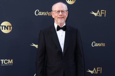 Amerikalı aktör, yönetmen, yapımcı ve senarist Ron Howard, 26 Nisan 2025 'te Hollywood, Los Angeles' taki Dolby Tiyatrosu 'nda düzenlenen 2025 Yaşam Boyu Başarı Ödülü' ne ulaştı.