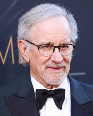 Amerikalı yönetmen, yapımcı ve yazar Steven Spielberg, 26 Nisan 2025 'te Hollywood, Los Angeles' taki Dolby Tiyatrosu 'nda düzenlenen 2025 Yaşam Boyu Başarı Ödülü' ne ulaştı.