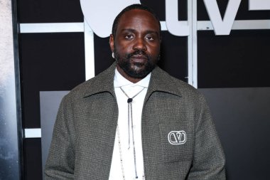 Amerikalı aktör Brian Tyree Henry, Apple TV + 'Dope Thief' Sezon 1 Emmy FYC 'ye (Düşünceleriniz İçin) 27 Nisan 2025' te Hollywood Atletizm Kulübü 'nde düzenlenen etkinliğe katıldı..
