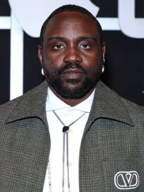 Amerikalı aktör Brian Tyree Henry, Apple TV + 'Dope Thief' Sezon 1 Emmy FYC 'ye (Düşünceleriniz İçin) 27 Nisan 2025' te Hollywood Atletizm Kulübü 'nde düzenlenen etkinliğe katıldı..