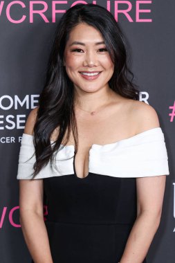 Amerikan televizyon karakteri Crystal Kung Minkoff, 28 Nisan 2025 'te Beverly Hilton Oteli' nde düzenlenen Kadın Kanser Araştırma Fonu 'nun Unutulmaz Akşam Yardım Galası 2025' e geldi..