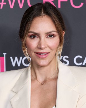 Amerikalı aktris ve şarkıcı Katharine McPhee Foster, 28 Nisan 2025 'te Beverly Hills, Los Angeles, Kaliforniya, ABD' de düzenlenen Kadın Kanser Araştırma Fonu 'nun Unutulmaz Akşam Yardım Galası 2025' e geldi.. 