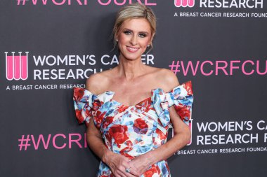 Amerikalı sosyete ve moda tasarımcısı Nicky Hilton Rothschild, 28 Nisan 2025 'te Beverly Hilton Oteli' nde düzenlenen Kadın Kanser Araştırma Fonu 'nun Unutulmaz Akşam Yardım Galası 2025' e geldi.    