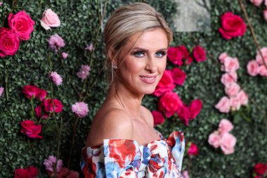 Amerikalı sosyete ve moda tasarımcısı Nicky Hilton Rothschild, 28 Nisan 2025 'te Beverly Hilton Oteli' nde düzenlenen Kadın Kanser Araştırma Fonu 'nun Unutulmaz Akşam Yardım Galası 2025' e geldi.    