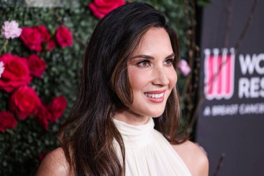 Amerikalı aktris Olivia Munn, 28 Nisan 2025 'te Beverly Hilton Oteli' nde düzenlenen Kadın Kanser Araştırma Fonu 'nun Unutulmaz Akşam Yardım Galası 2025' e geldi..                