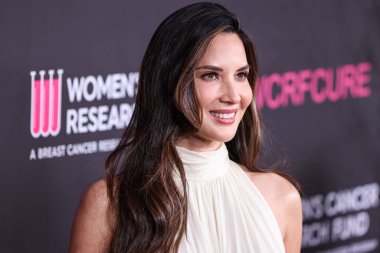 Amerikalı aktris Olivia Munn, 28 Nisan 2025 'te Beverly Hilton Oteli' nde düzenlenen Kadın Kanser Araştırma Fonu 'nun Unutulmaz Akşam Yardım Galası 2025' e geldi..                