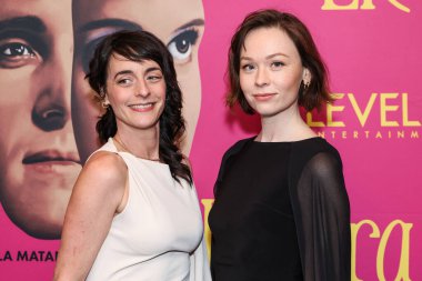 Lindsay Ames ve Giselle Gilbert, 1 Mayıs 2025 'te Beverly Hills, Los Angeles, Kaliforniya, ABD' deki Güzel Sanatlar Tiyatrosu 'nda düzenlenen 33. Seviye' nin Electra 'sının Los Angeles galasına geldiler..