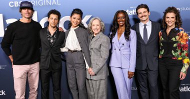 Eric Christian Olsen, David Del Rio, Leah Lewis, Kathy Bates, Skye P. Marshall, Jason Ritter, Jennie Snyder Urman, CBS 'nin' Matlock '1. sezon Emmy FYC etkinliğine katıldı.