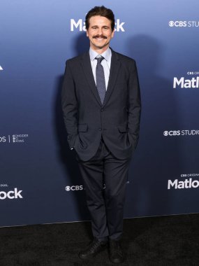 Amerikalı aktör Jason Ritter, 5 Mayıs 2025 'te Amerika Yönetmenler Derneği' ndeki DGA Tiyatro Kompleksi 'nde düzenlenen CBS' in 1. Sezon, Emmy FYC etkinliğine geldi..    